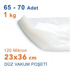 Düz Vakum Poşeti 23x26 cm