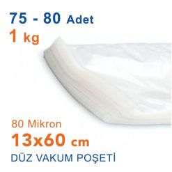 Düz Vakum Poşeti 13x60 cm